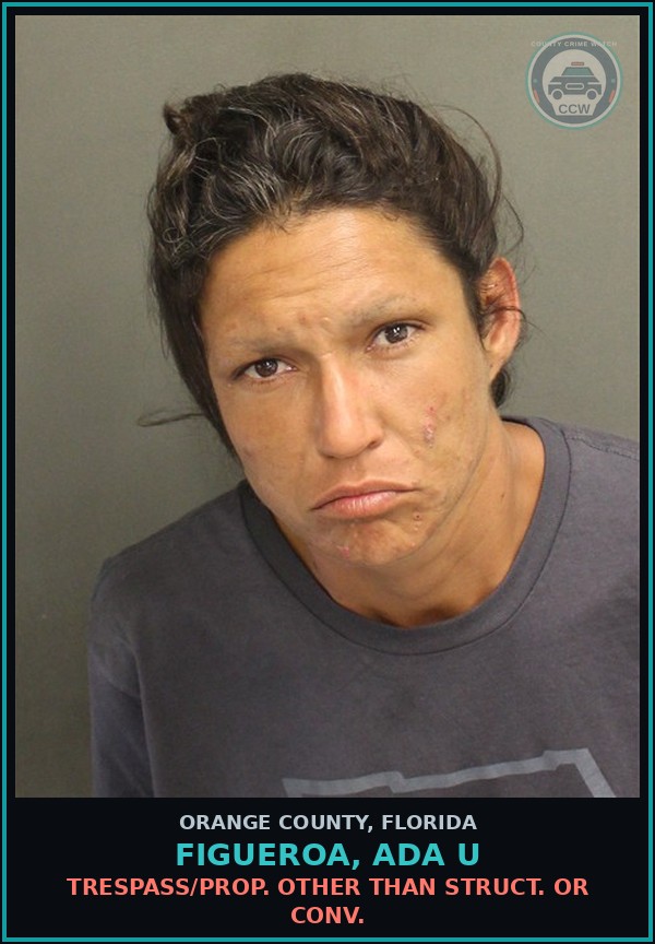 Booking mugshot of FIGUEROA, ADA U in Orange County