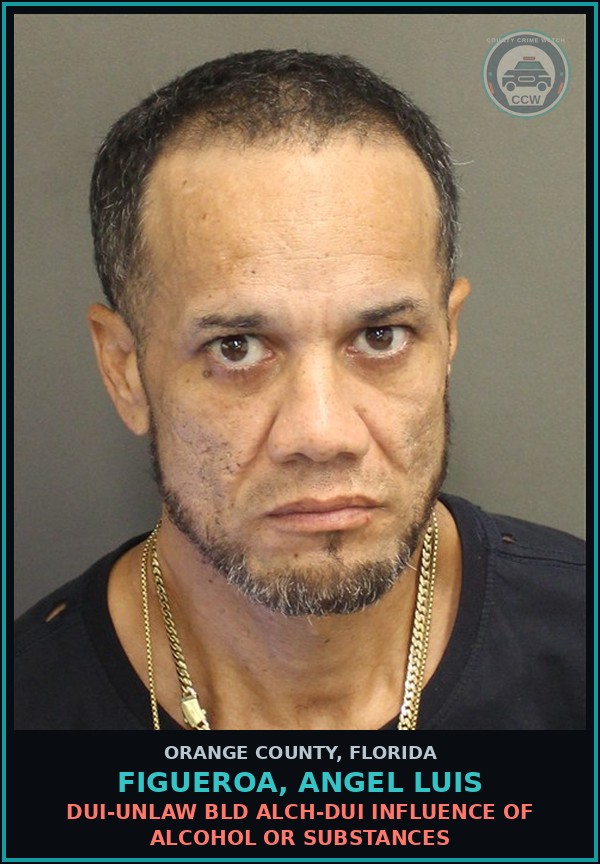 Booking mugshot of FIGUEROA, ANGEL LUIS in Orange County