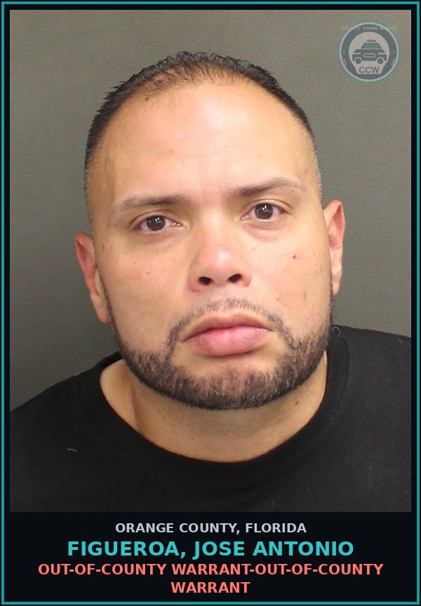 Booking mugshot of FIGUEROA, JOSE ANTONIO in Orange County