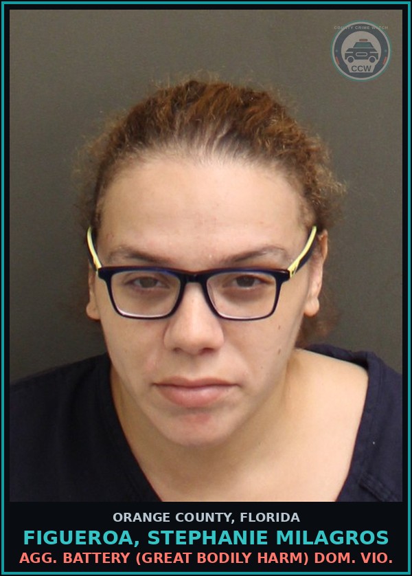 Booking mugshot of FIGUEROA, STEPHANIE MILAGROS in Orange County