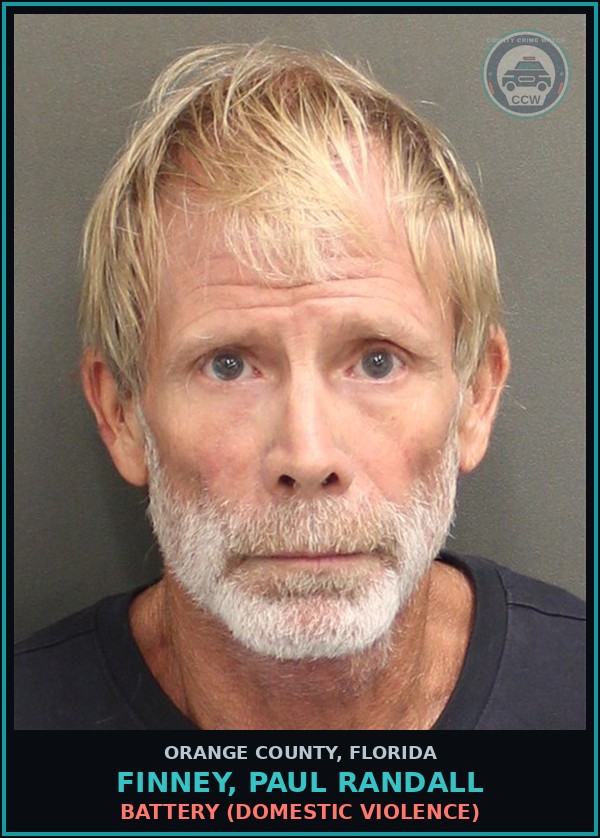 Booking mugshot of FINNEY, PAUL RANDALL in Orange County
