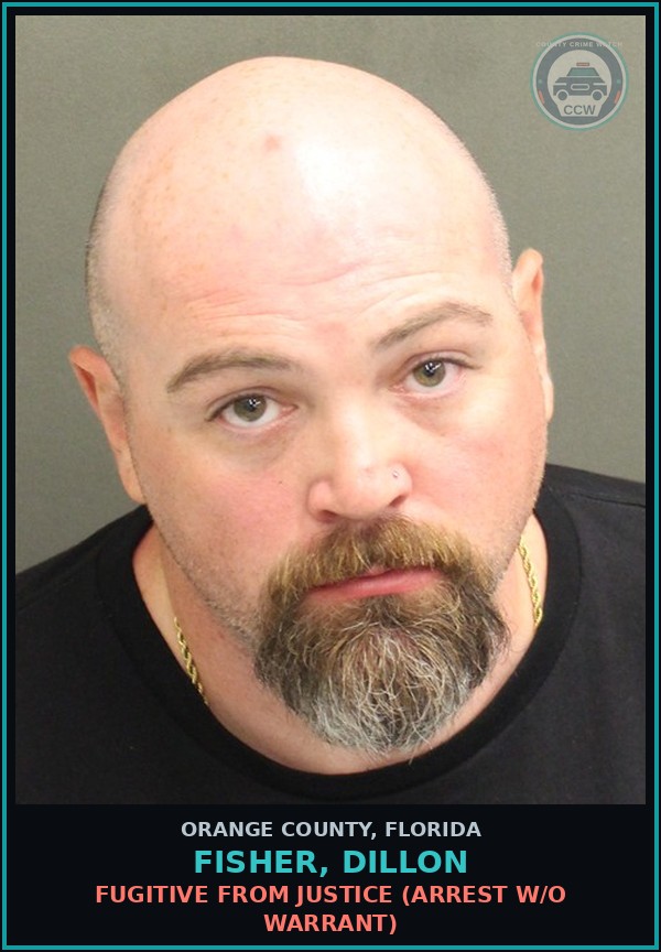 Booking mugshot of FISHER, DILLON in Orange County