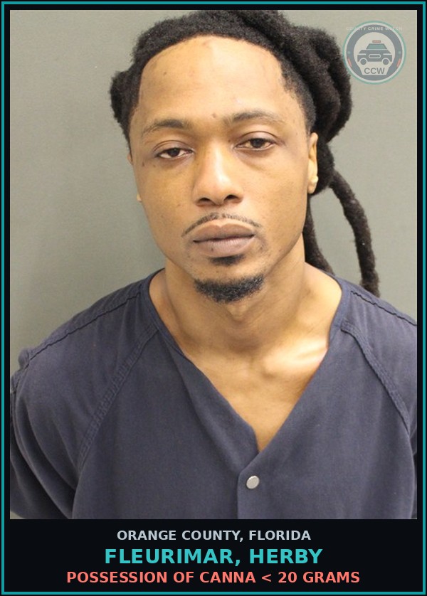 Booking mugshot of FLEURIMAR, HERBY in Orange County