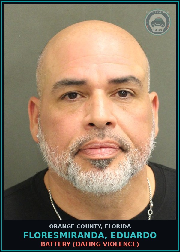 Booking mugshot of FLORESMIRANDA, EDUARDO in Orange County