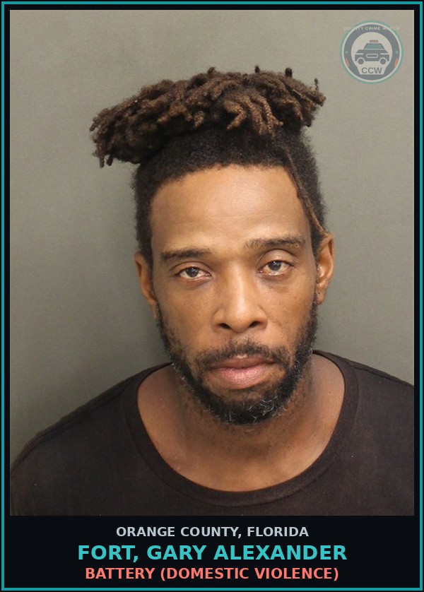 Booking mugshot of FORT, GARY ALEXANDER in Orange County