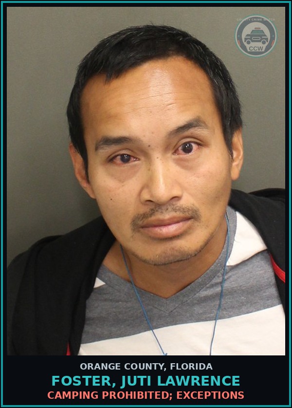 Booking mugshot of FOSTER, JUTI LAWRENCE in Orange County