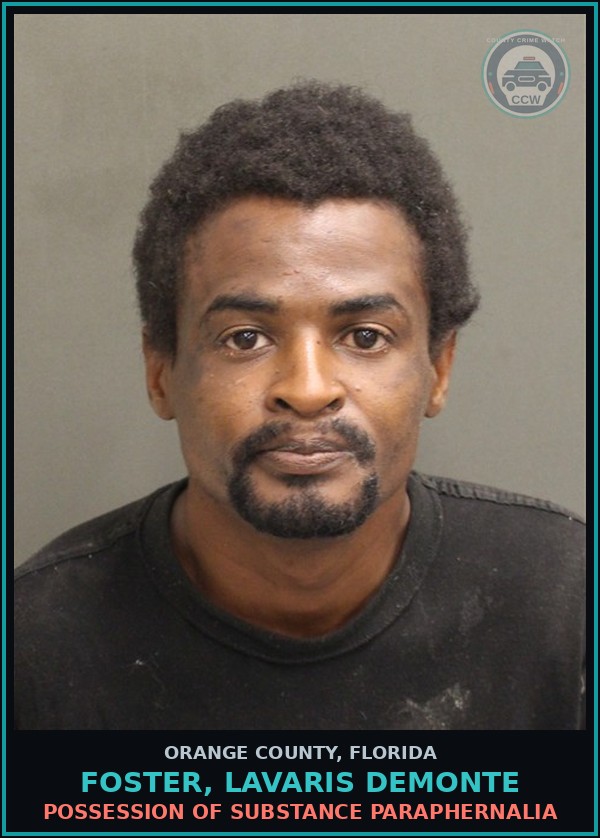 Booking mugshot of FOSTER, LAVARIS DEMONTE in Orange County