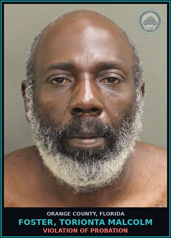 Booking mugshot of FOSTER, TORIONTA MALCOLM in Orange County