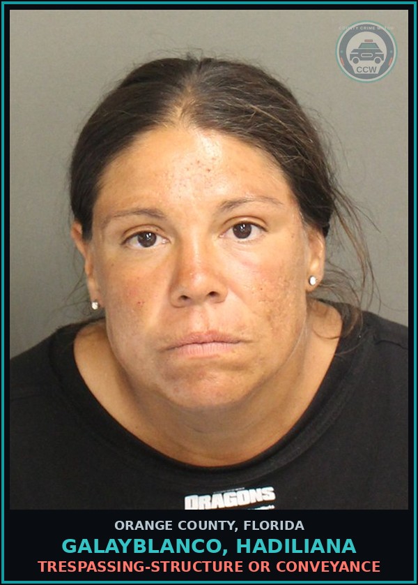 Booking mugshot of GALAYBLANCO, HADILIANA in Orange County