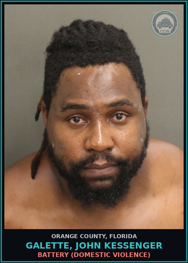 Booking mugshot of GALETTE, JOHN KESSENGER in Orange County