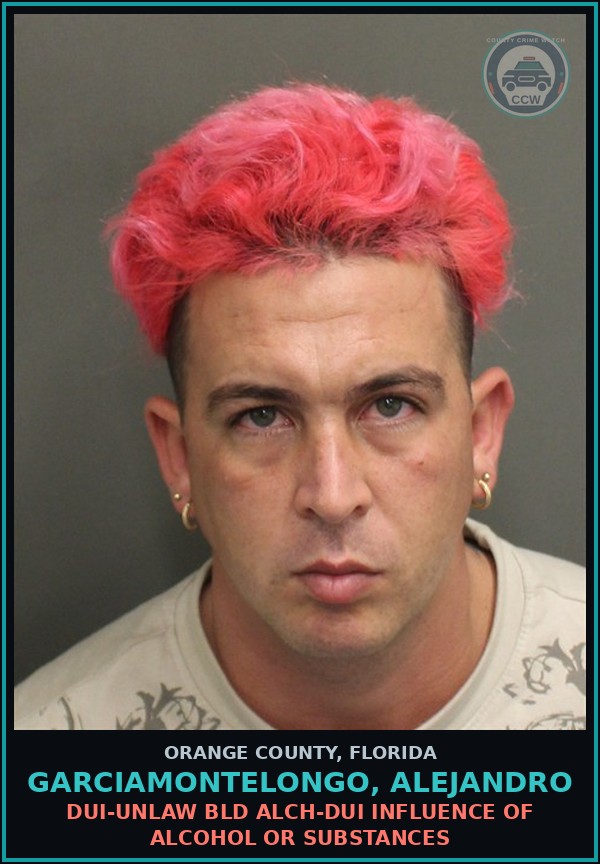 Booking mugshot of GARCIAMONTELONGO, ALEJANDRO in Orange County