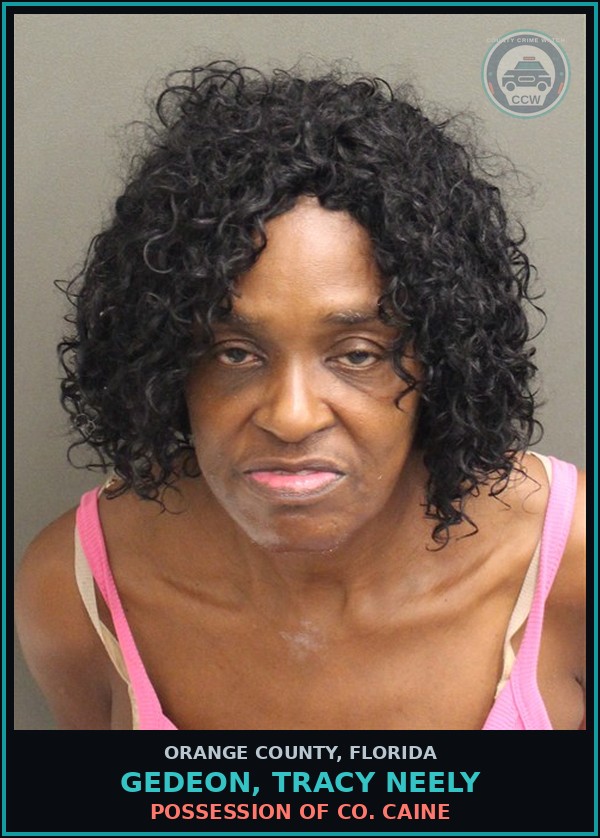Booking mugshot of GEDEON, TRACY NEELY in Orange County