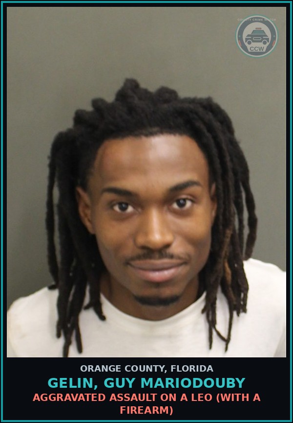 Booking mugshot of GELIN, GUY MARIODOUBY in Orange County
