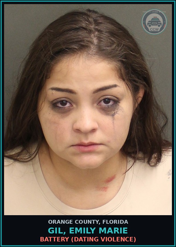 Booking mugshot of GIL, EMILY MARIE in Orange County
