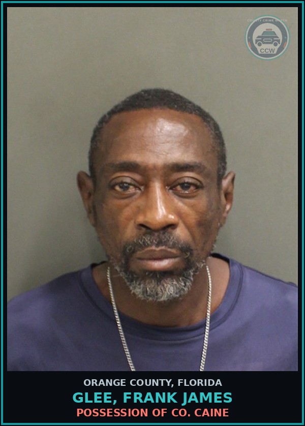 Booking mugshot of GLEE, FRANK JAMES in Orange County