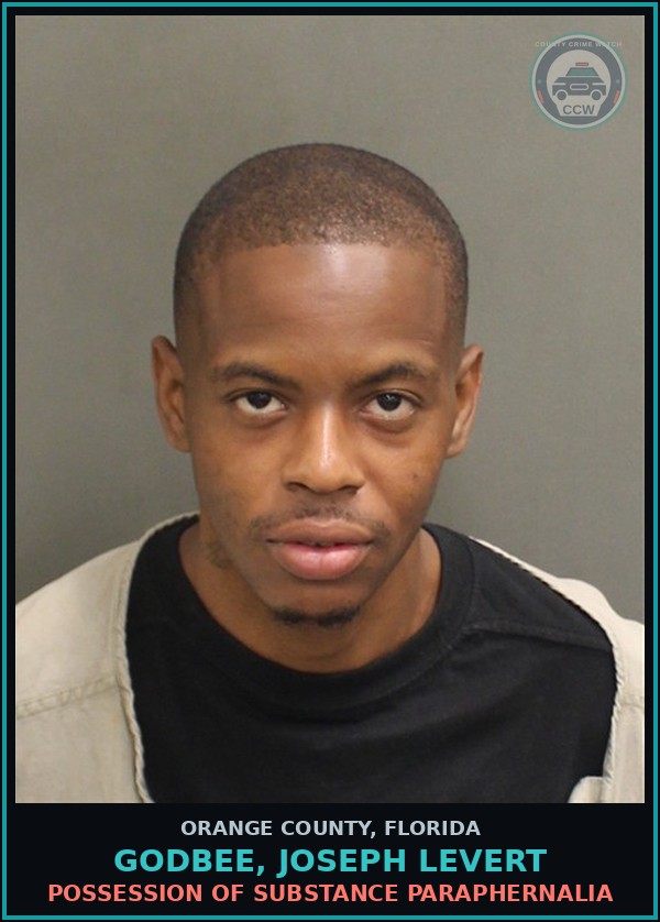 Booking mugshot of GODBEE, JOSEPH LEVERT in Orange County