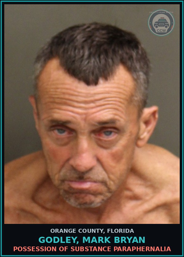 Booking mugshot of GODLEY, MARK BRYAN in Orange County