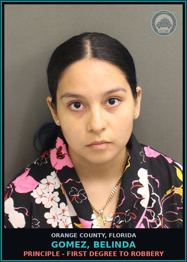 Booking mugshot of GOMEZ, BELINDA in Orange County