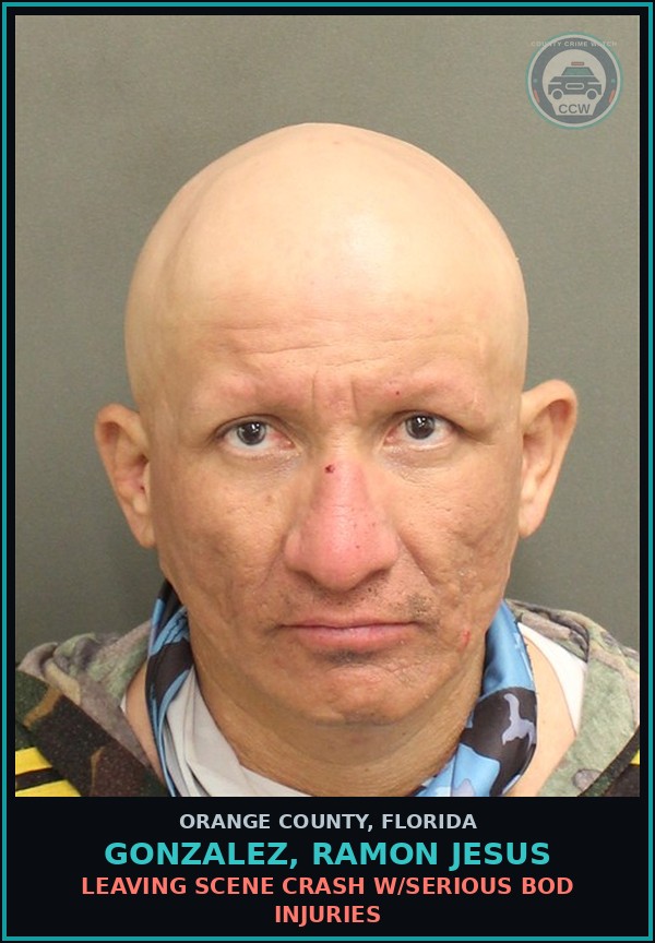 Booking mugshot of GONZALEZ, RAMON JESUS in Orange County