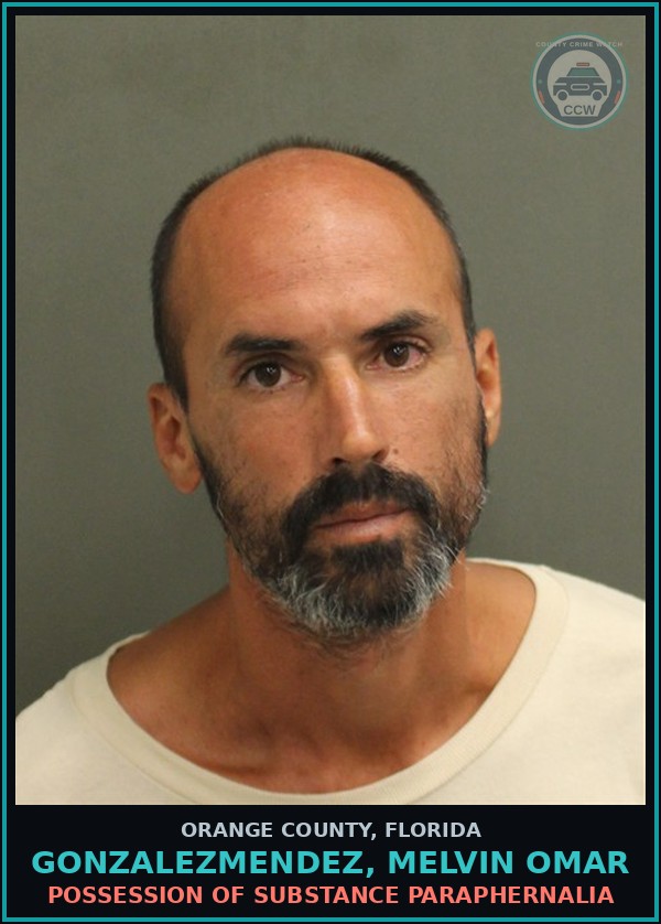 Booking mugshot of GONZALEZMENDEZ, MELVIN OMAR in Orange County