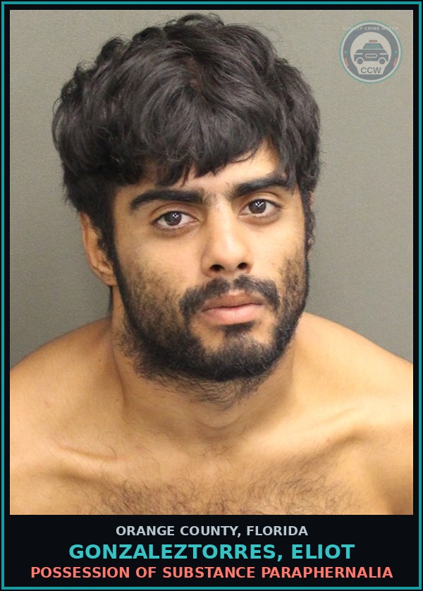 Booking mugshot of GONZALEZTORRES, ELIOT in Orange County