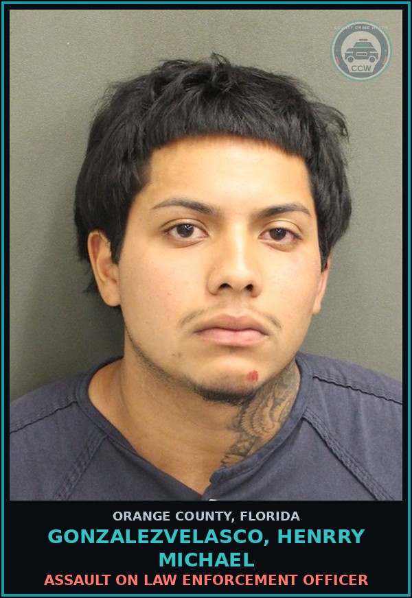 Booking mugshot of GONZALEZVELASCO, HENRRY MICHAEL in Orange County