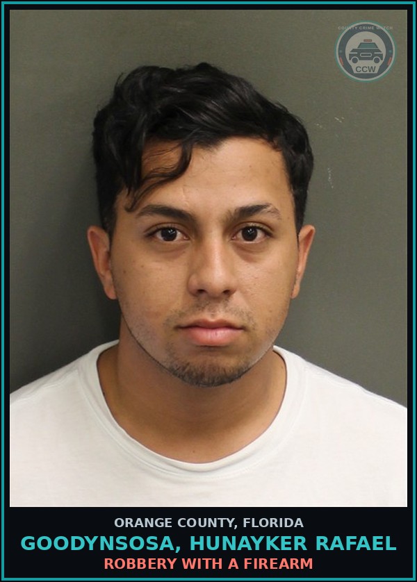 Booking mugshot of GOODYNSOSA, HUNAYKER RAFAEL in Orange County