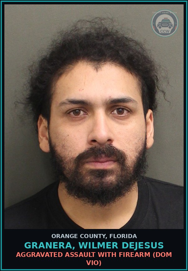 Booking mugshot of GRANERA, WILMER DEJESUS in Orange County