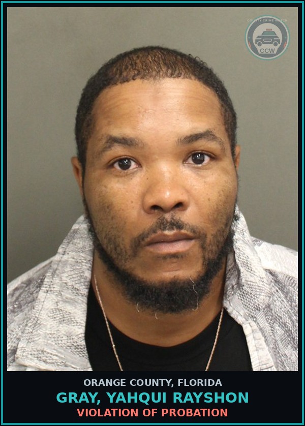 Booking mugshot of GRAY, YAHQUI RAYSHON in Orange County