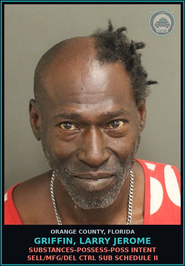 Booking mugshot of GRIFFIN, LARRY JEROME in Orange County