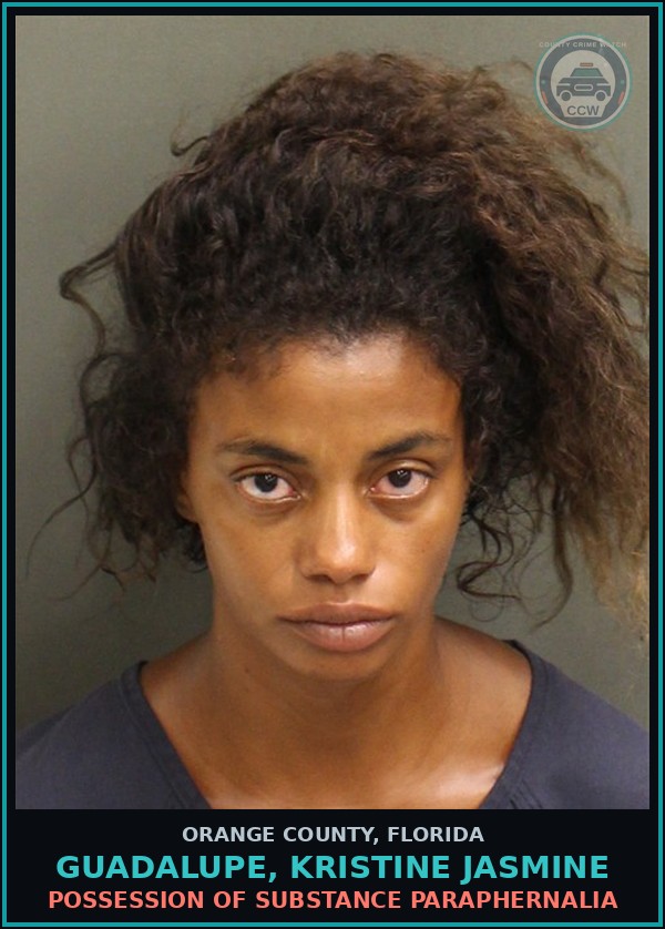 Booking mugshot of GUADALUPE, KRISTINE JASMINE in Orange County