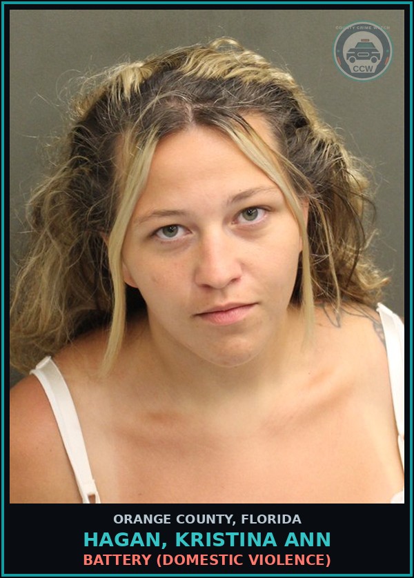 Booking mugshot of HAGAN, KRISTINA ANN in Orange County