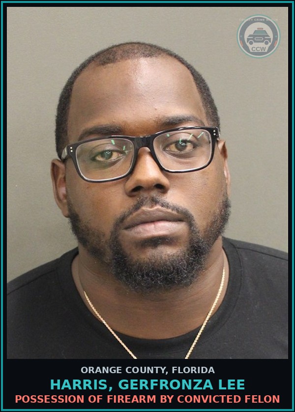 Booking mugshot of HARRIS, GERFRONZA LEE in Orange County
