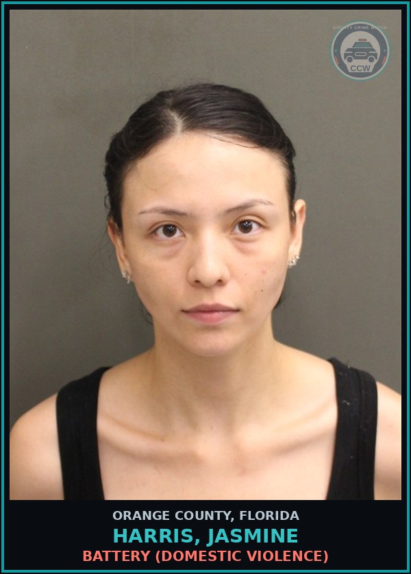 Booking mugshot of HARRIS, JASMINE in Orange County