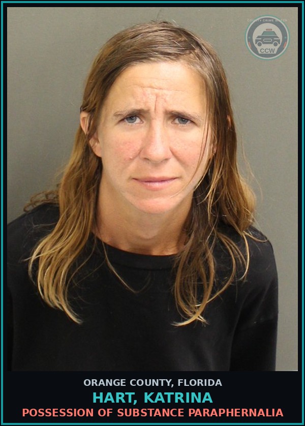 Booking mugshot of HART, KATRINA in Orange County
