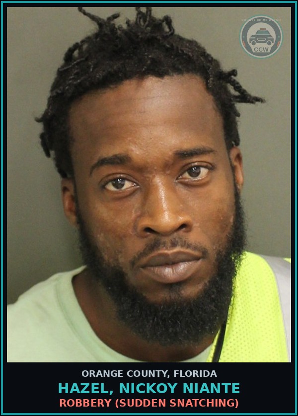 Booking mugshot of HAZEL, NICKOY NIANTE in Orange County