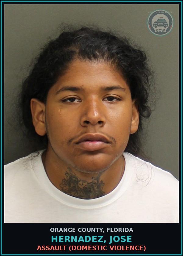 Booking mugshot of HERNADEZ, JOSE in Orange County