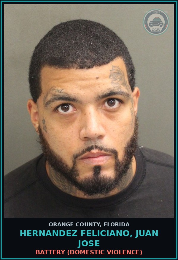Booking mugshot of HERNANDEZ FELICIANO, JUAN JOSE in Orange County