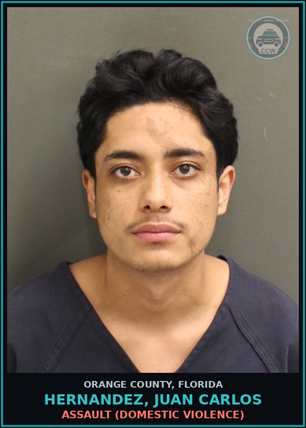 Booking mugshot of HERNANDEZ, JUAN CARLOS in Orange County