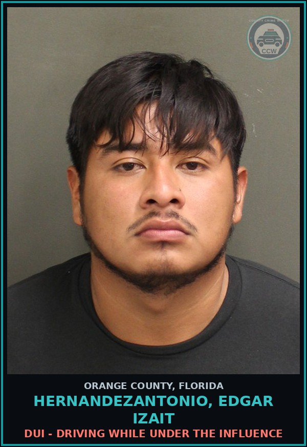 Booking mugshot of HERNANDEZANTONIO, EDGAR IZAIT in Orange County