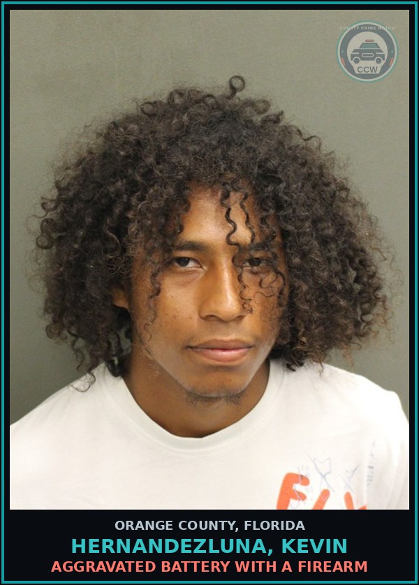 Booking mugshot of HERNANDEZLUNA, KEVIN in Orange County