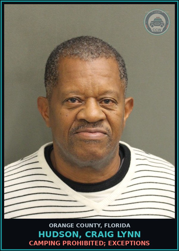 Booking mugshot of HUDSON, CRAIG LYNN in Orange County