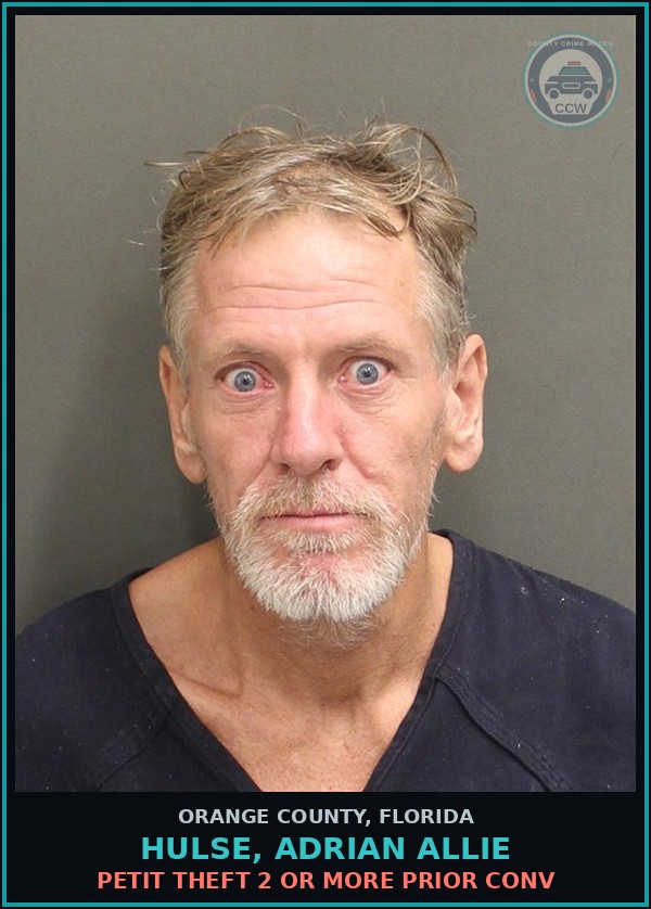 Booking mugshot of HULSE, ADRIAN ALLIE in Orange County
