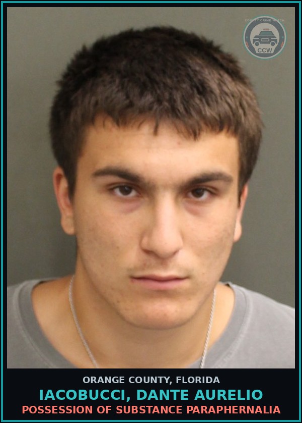 Booking mugshot of IACOBUCCI, DANTE AURELIO in Orange County