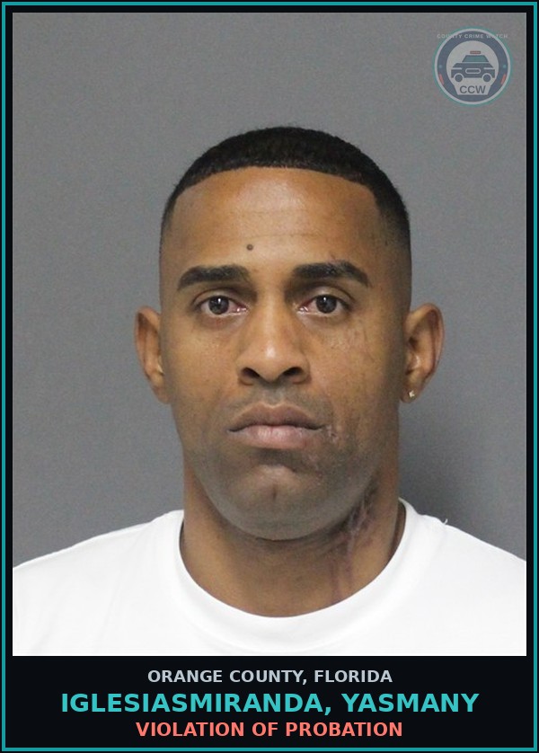 Booking mugshot of IGLESIASMIRANDA, YASMANY in Orange County