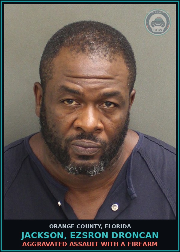 Booking mugshot of JACKSON, EZSRON DRONCAN in Orange County