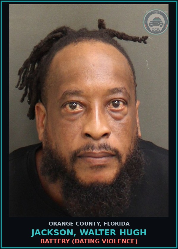 Booking mugshot of JACKSON, WALTER HUGH in Orange County