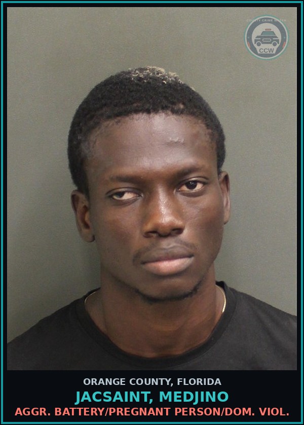 Booking mugshot of JACSAINT, MEDJINO in Orange County