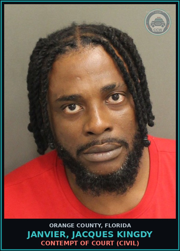 Booking mugshot of JANVIER, JACQUES KINGDY in Orange County