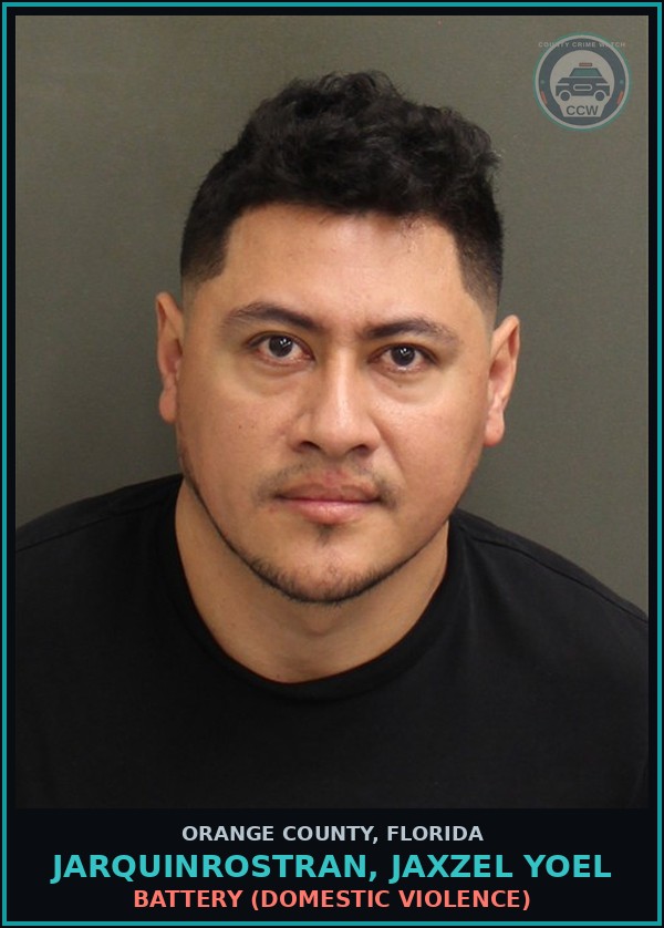 Booking mugshot of JARQUINROSTRAN, JAXZEL YOEL in Orange County